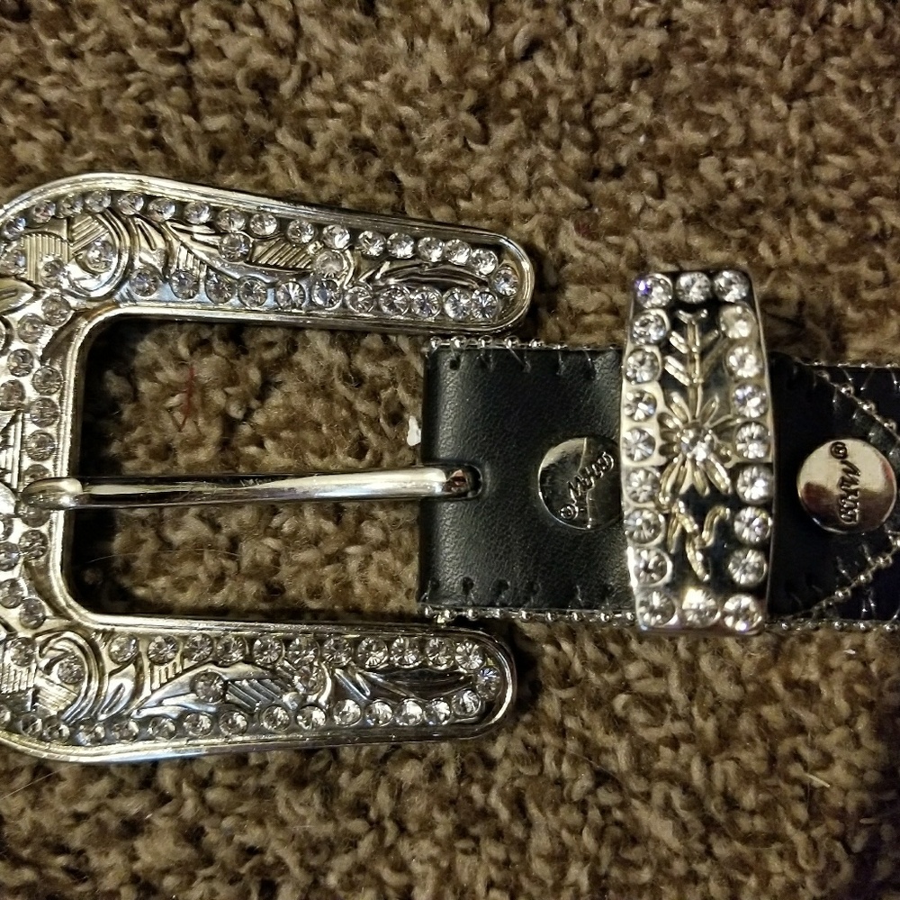 Cowgirl belt bling